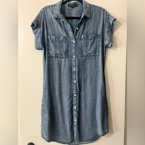 Velvet Heart Soft Blue Denim dress - Small